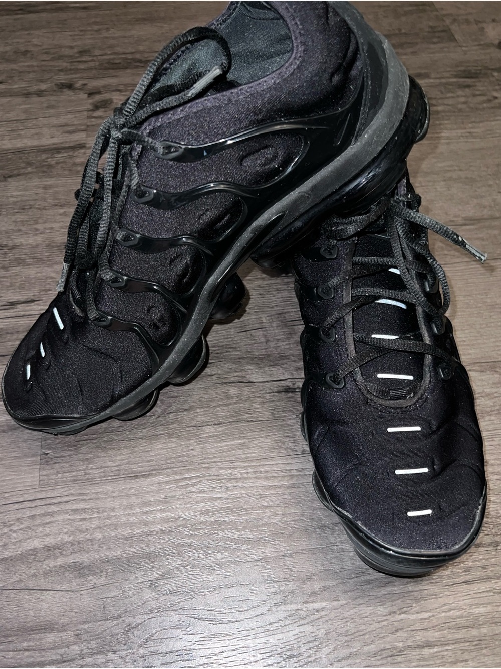 Nike Air VaporMax Plus Men's 13 Black Athletic Shoes